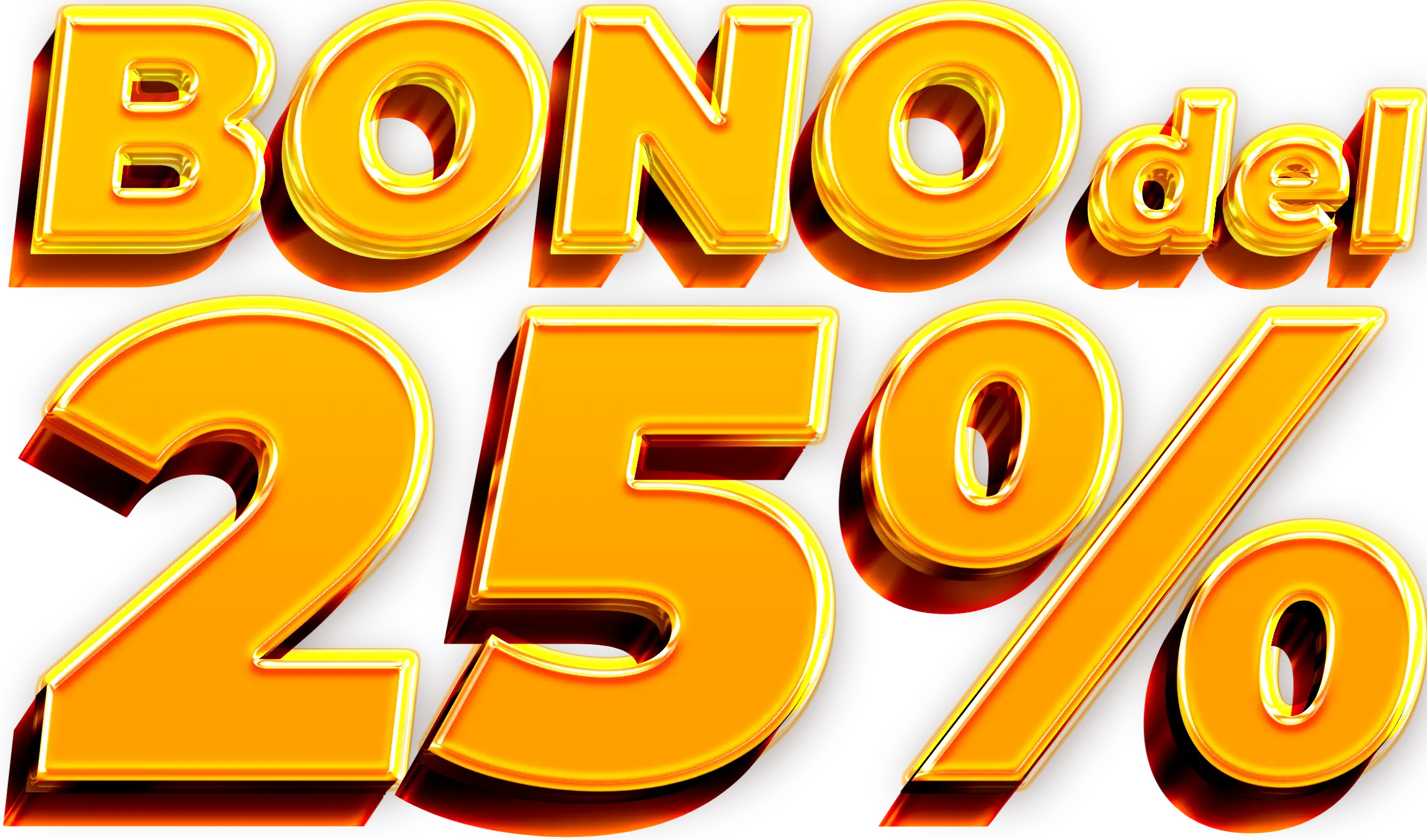 Bono del 25%